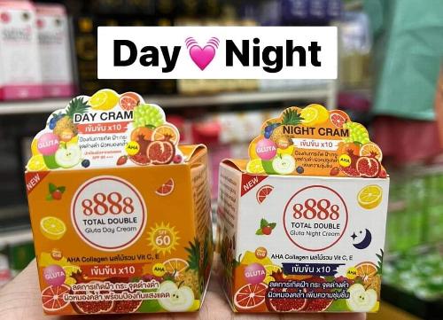 8888 Total Double Gluta Day & Night Cream £17.99